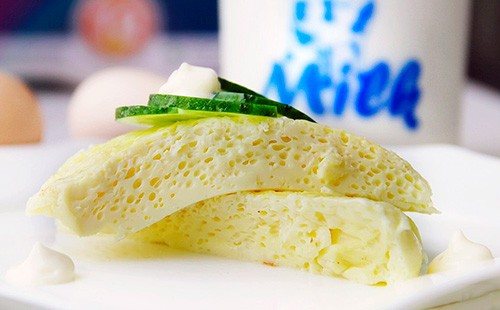 Паровой омлет в мультиварке