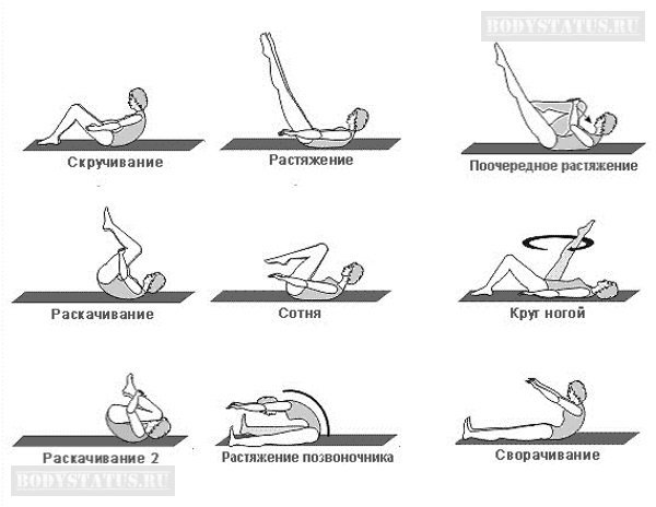 Пилатес для ног и ягодиц - техника выполнения упражнений