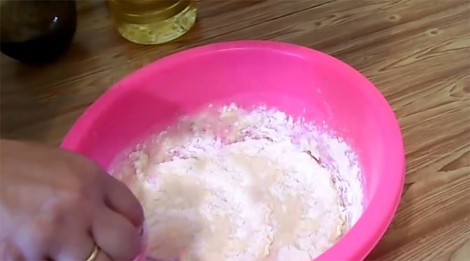 пирожки на кефире с дрожжами