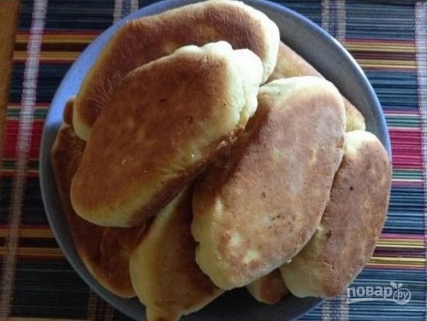Пирожки жареные (на кефире)