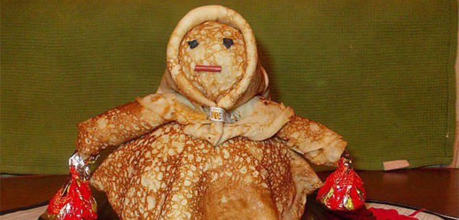 Поделки из блинов на Масленицу своими руками: чучело, кукла, различные фигурки и украшения для масленичного стола