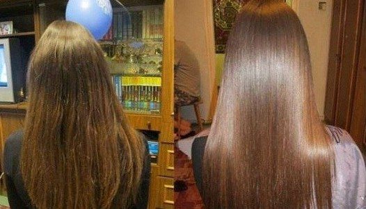 После смывки красить волосы