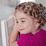 Прически с косами для девочек