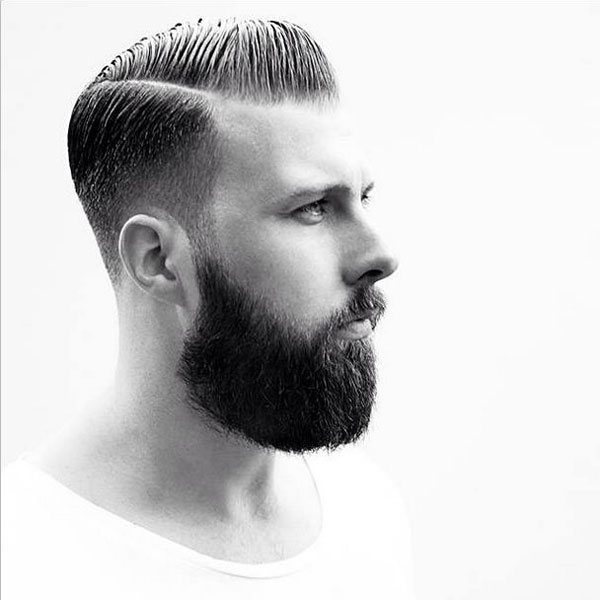 Razor Faded Pompadour и борода