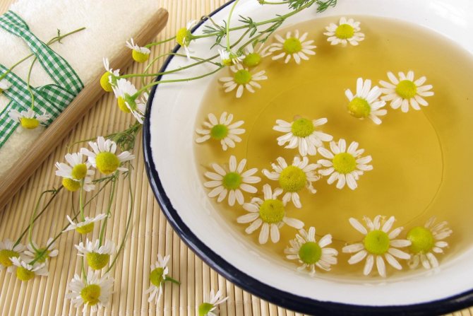 ромашковые ванночки для рук