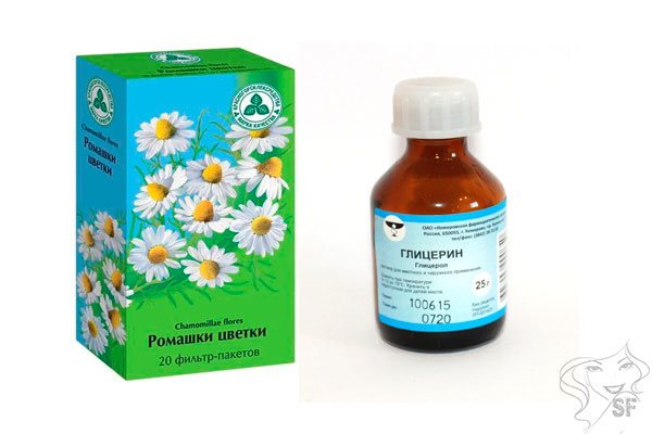ромашковый лосьон