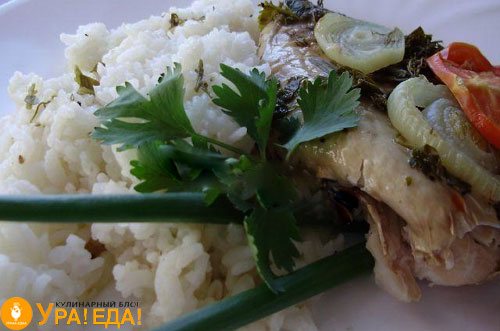 рыбка с рисом