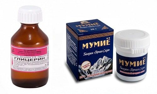 С глицерином