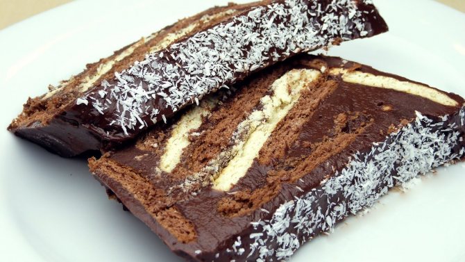 Торт из печенья без выпечки — 7 вкусных рецептов в домашних условиях