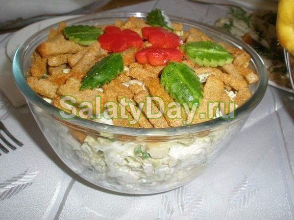 Салат колбасный, на закуску