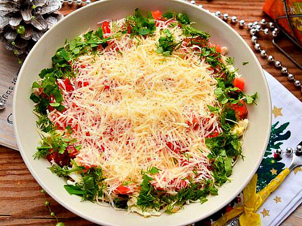 Салат с жареными шампиньонами — 7 рецептов вкусного салата