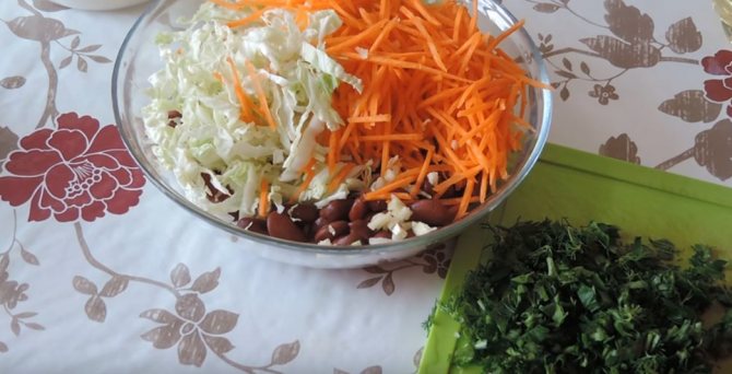 Салат с консервированной фасолью. 11 очень вкусных рецептов