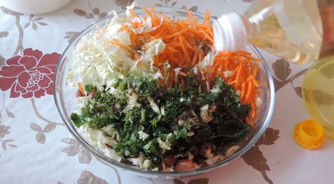 Салат с консервированной фасолью. 11 очень вкусных рецептов