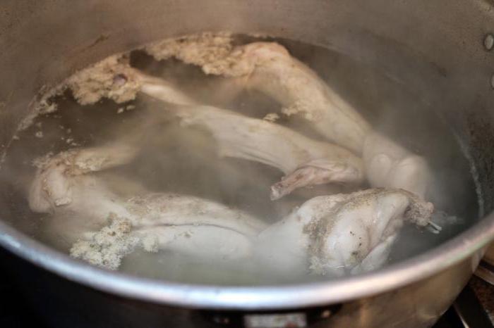 сколько времени варить мясо кролика