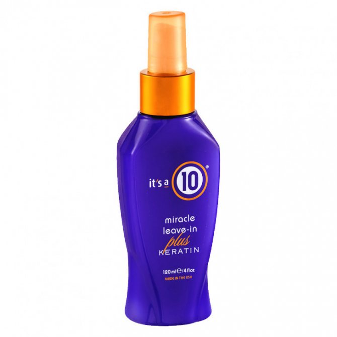 Спрей It's a 10 Miracle Leave-In Plus Keratin