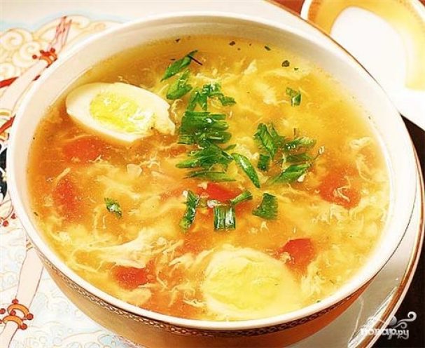 Суп из куриной грудки