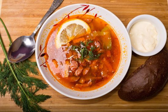 суп солянка мясная рецепт