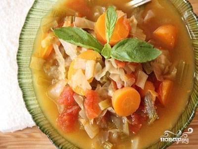 Капустный суп для похудения: рецепт, отзывы и результаты 