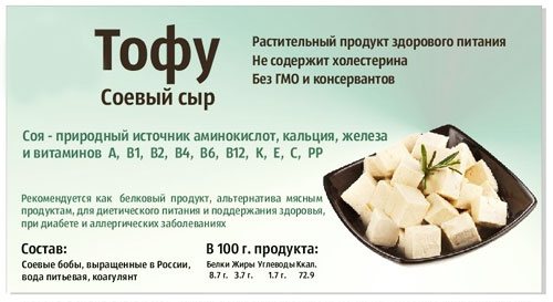 Рецепты приготовления домашнего тофу и блюд из него