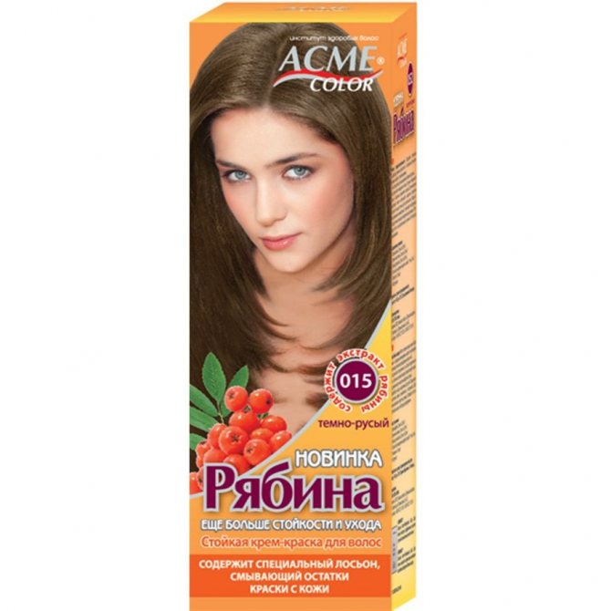 Тон темно-русый