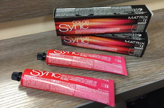 Тонирование Matrix Color Sync