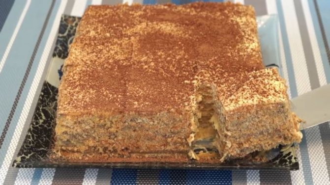 Торт из печенья без выпечки — 7 вкусных рецептов в домашних условиях