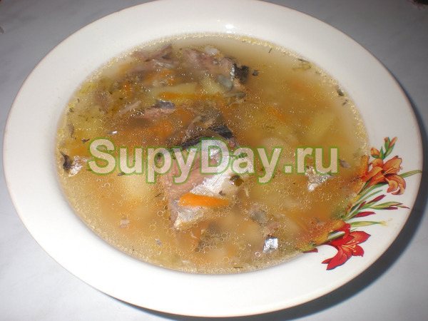 Уха с манной крупой