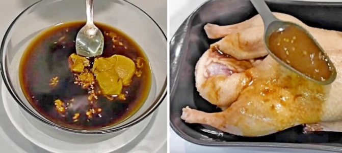 утка с апельсиновым соусом