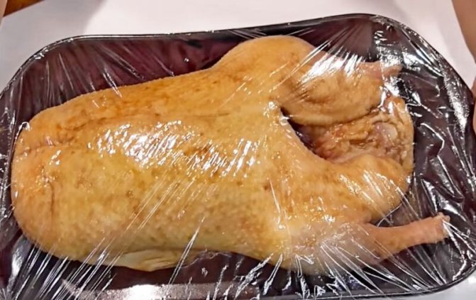 утка с апельсиновым соусом