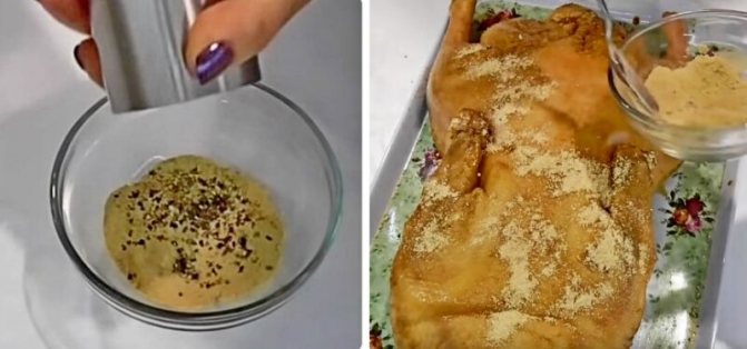 утка с апельсиновым соусом