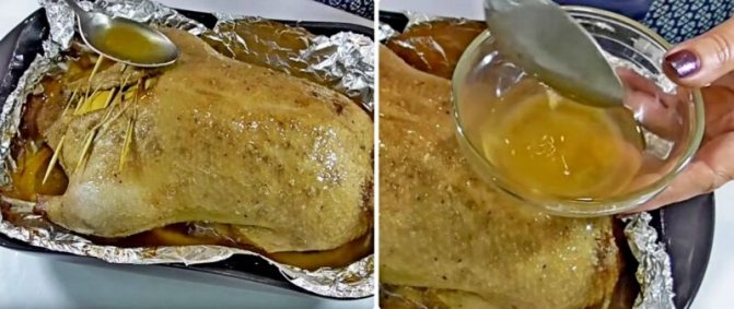 утка с апельсиновым соусом