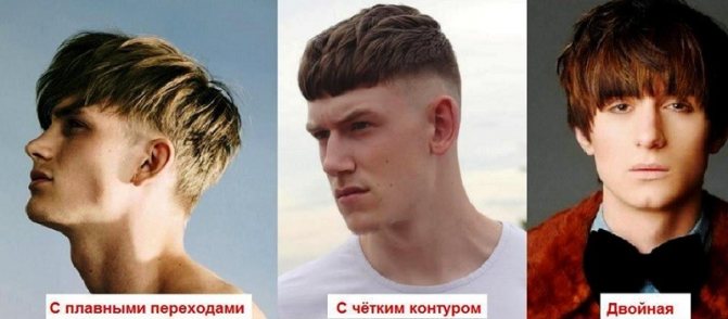 Варианты мужской стрижки шапочка
