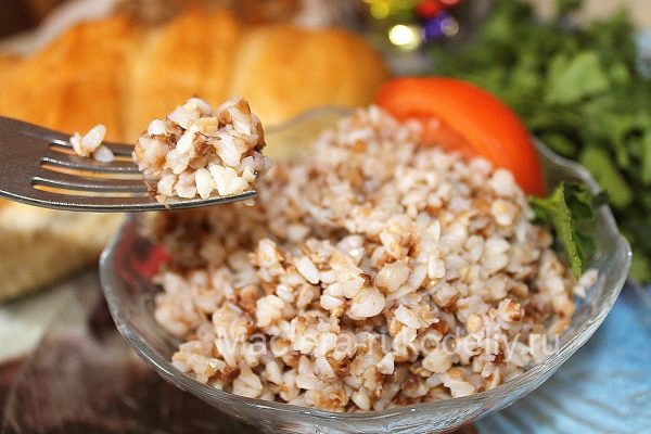 Вкусная гречневая каша на воде