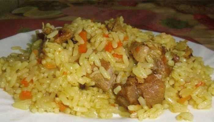 Рассыпчатый плов из свинины три рецепта на плите, в мультиварке и в казане на открытом огне