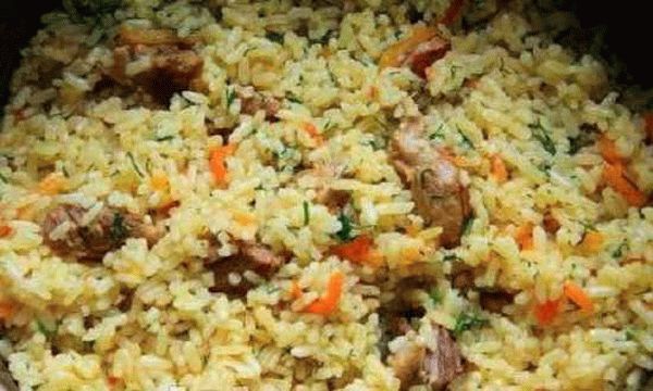 Рассыпчатый плов из свинины три рецепта на плите, в мультиварке и в казане на открытом огне
