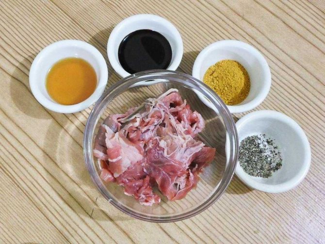 замариновать мясо в соевом соусе для духовки